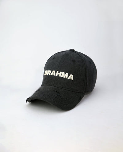 Brahma // Black Denim Baseball Cap