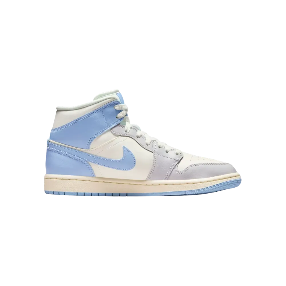 Air Jordan 1 Mid 'Psychic Blue Sail Coconut Milk'