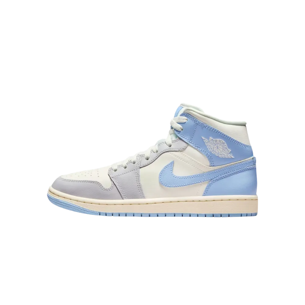 Air Jordan 1 Mid 'Psychic Blue Sail Coconut Milk'