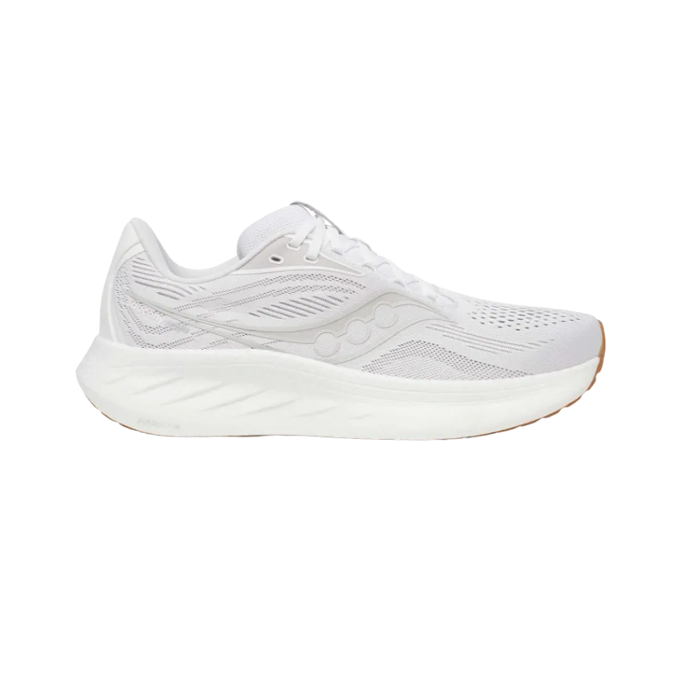 Saucony Ride 18 White | Gum