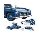 Mattel Brick Shop Hot Wheels Mercedes-Benz 300 SL Building Set