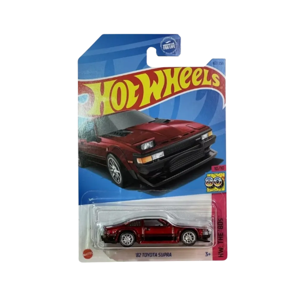 Hot Wheels Super Treasure Hunt 2023 82 Toyota Supra Red