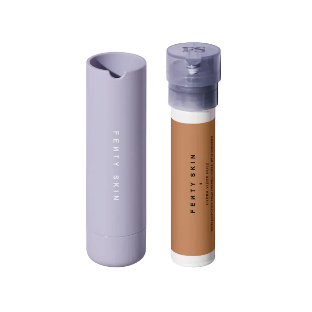 Fenty Hydra Vizor Huez SPF 30 Refillable Tinted Moisturizer Set ( 4 - Medium )