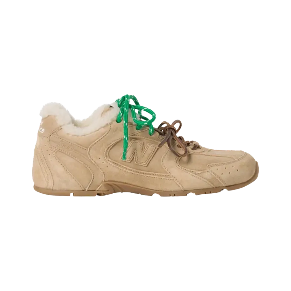 New Balance x Miu Miu 530 SL 'Bleached Ecru Shearling'