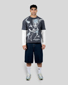 DOUBLE LAYERED TARGET TEE Fearlessundereverything