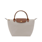 Longchamp Le Pliage Original S Handbag Pebble - Recycled canvas