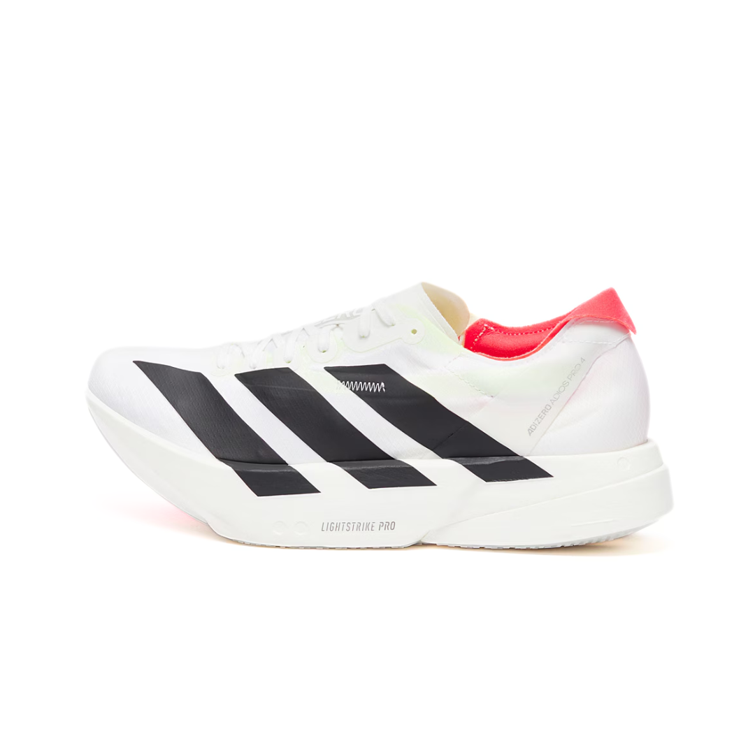 adidas Adizero Adios Pro 4 White Black Red