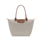 Longchamp Le Pliage Original L Tote bag Pebble - Recycled canvas