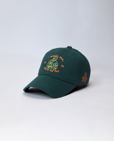 Hustler // Dark Green Dad Cap