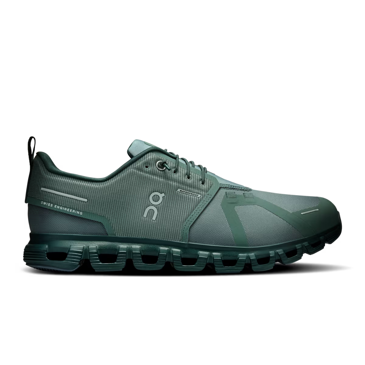 On Running Cloud 6 Waterproof Olive Evergreen