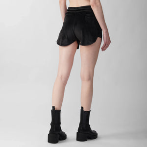 Velour Mini Shorts With Iconic Regent’s cord