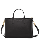 Longchamp Le Foulonné S Briefcase Black