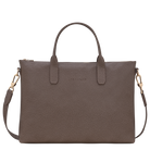 Longchamp Le Foulonné S Briefcase Taupe