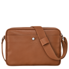 Longchamp Le Foulonné M Camera bag Caramel