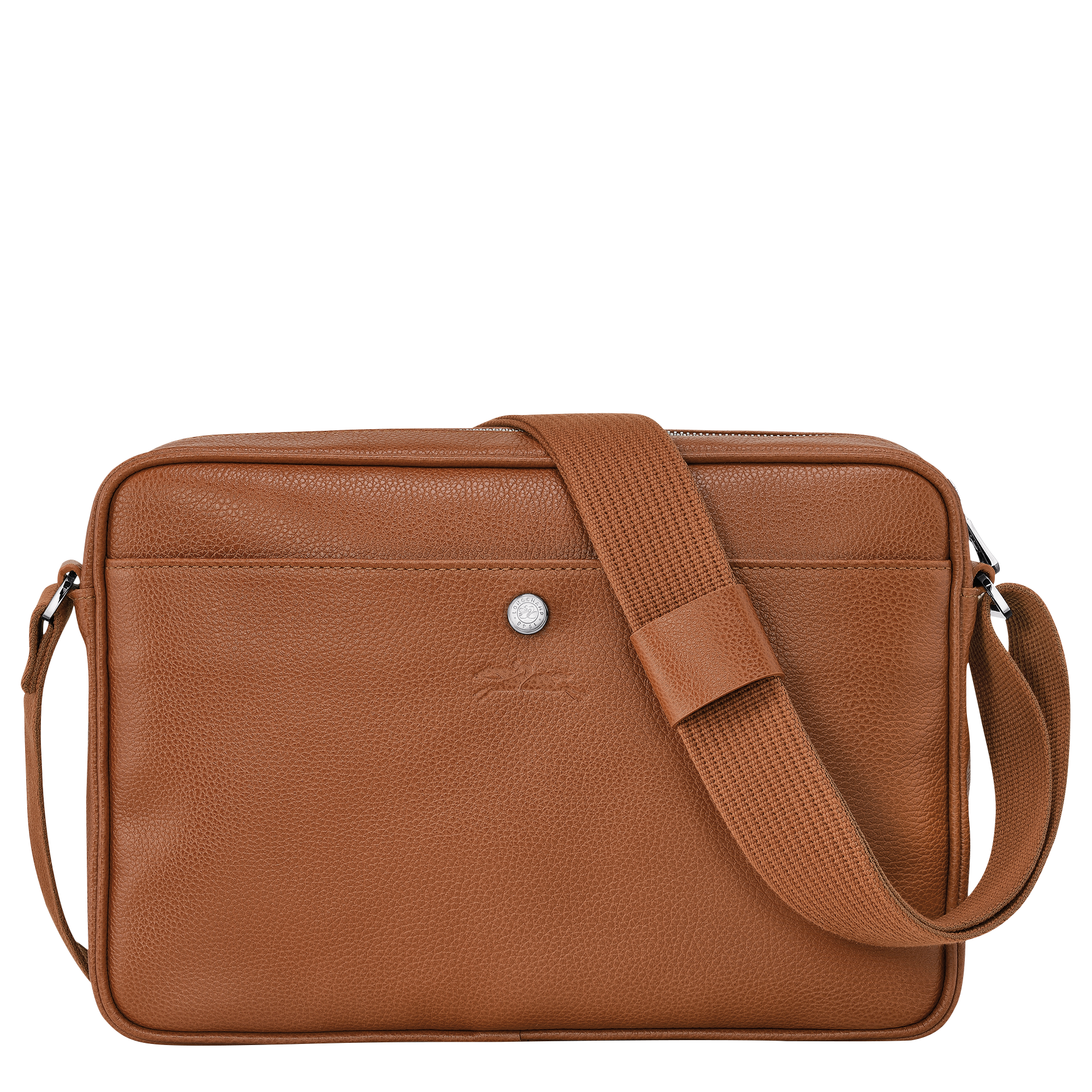 Longchamp Le Foulonné M Camera bag Caramel