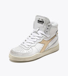 Diadora Mi Basket Used W White/Gold
