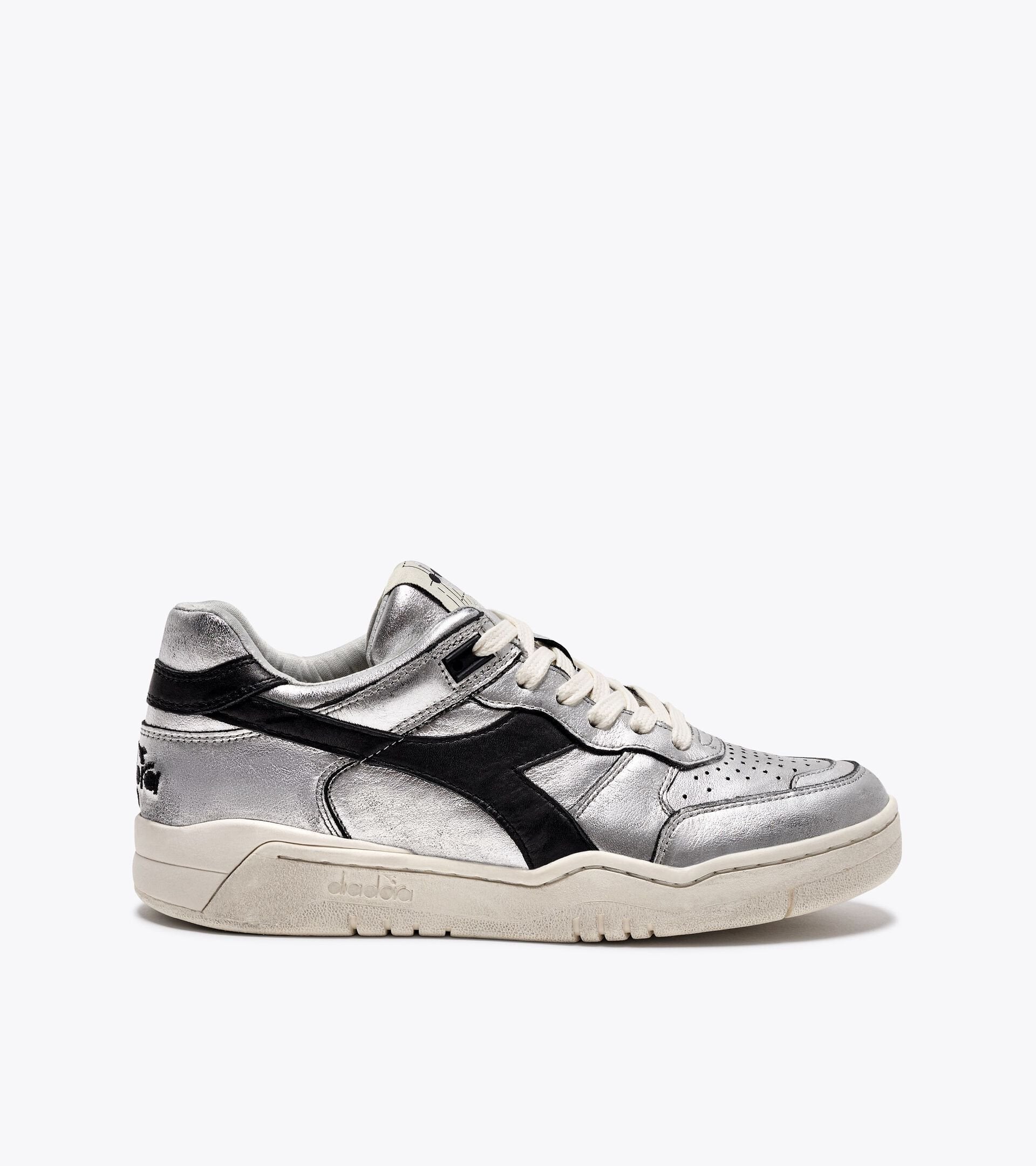 Diadora B.560 Silver Used Wn Silver Metallized/Black