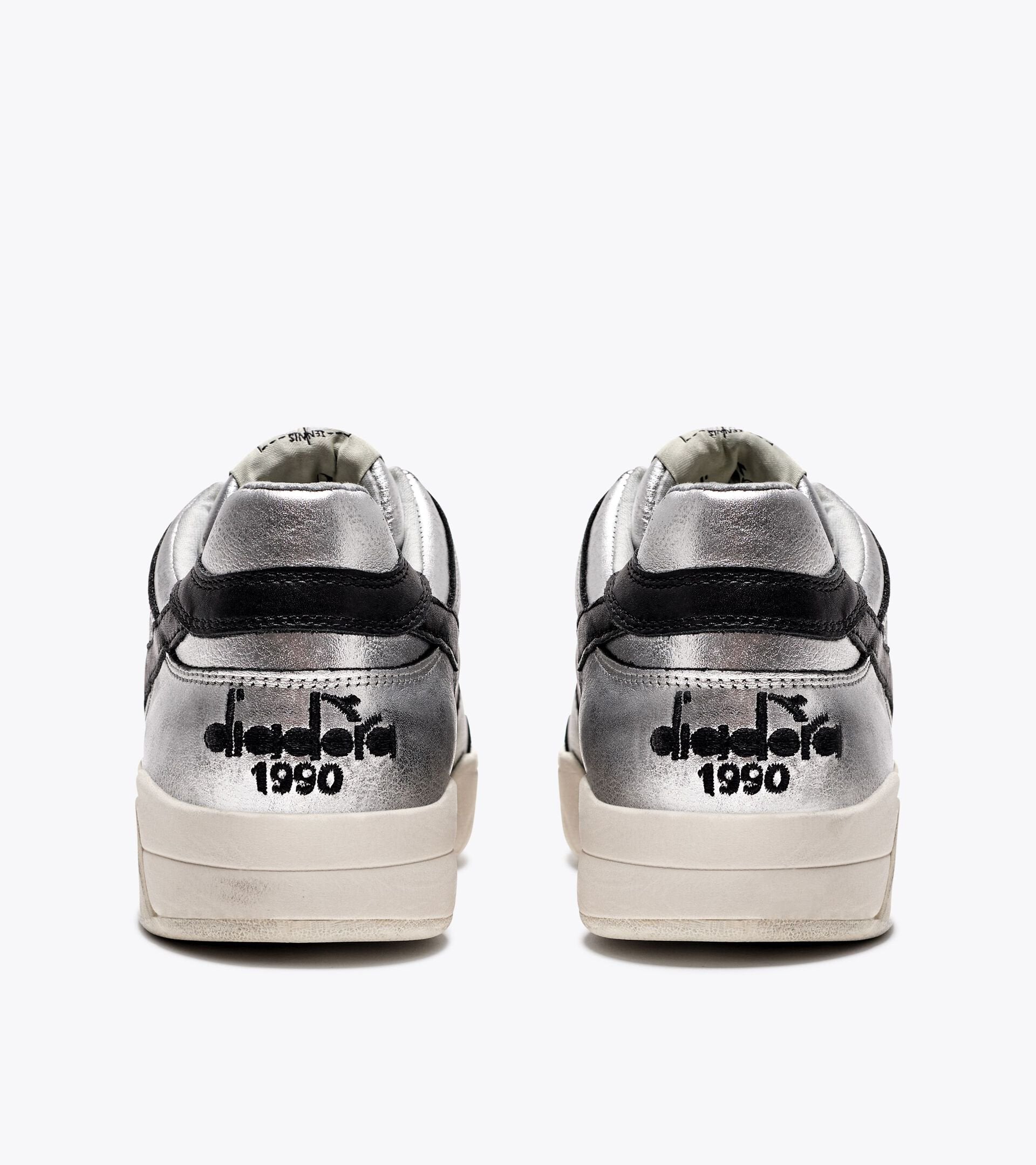 Diadora B.560 Silver Used Wn Silver Metallized/Black