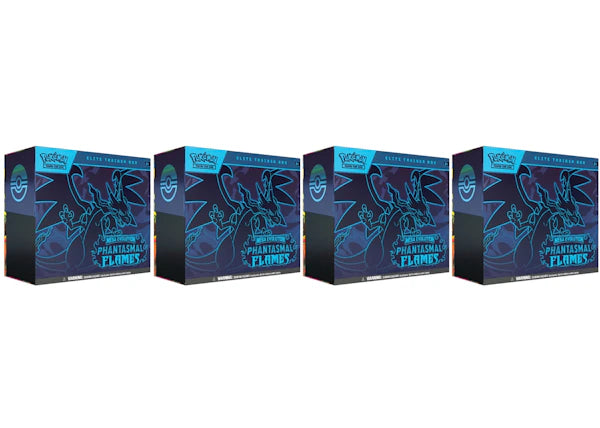 2025 Pokémon Mega Evolution Phantasmal Flames Elite Trainer Box 4x Lot