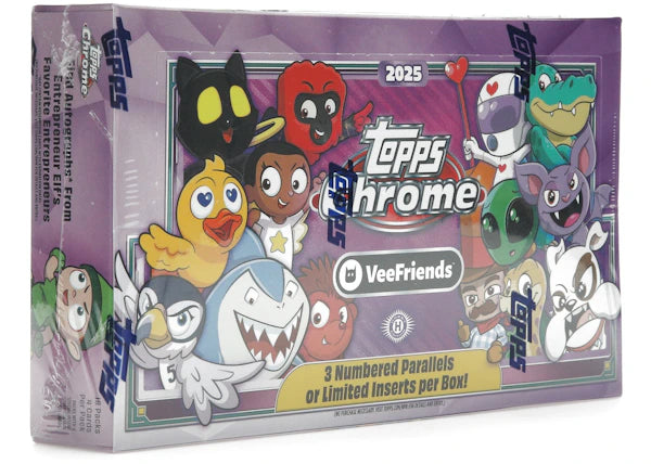 2025 Topps Chrome VeeFriends Hobby Box
