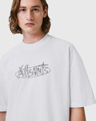 All Saints AllSaints Sternum print t-shirt 'white'