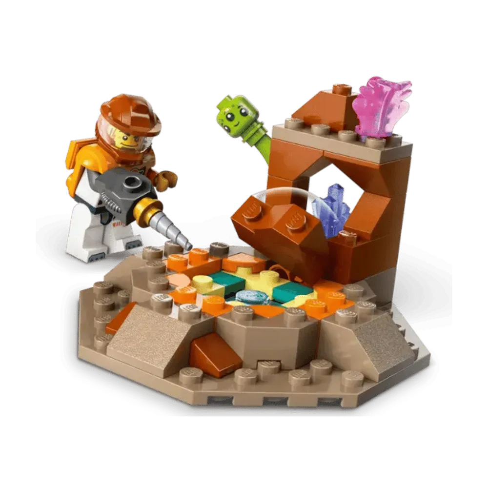 Lego Space Base and Rocket Launchpad