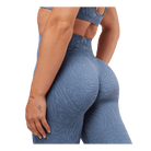 Gymshark Adapt Animal Seamless Leggings Worn Blue/Peri Blue