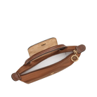 Longchamp Le Pliage Original Pouch with handle Cognac - Recycled canvas