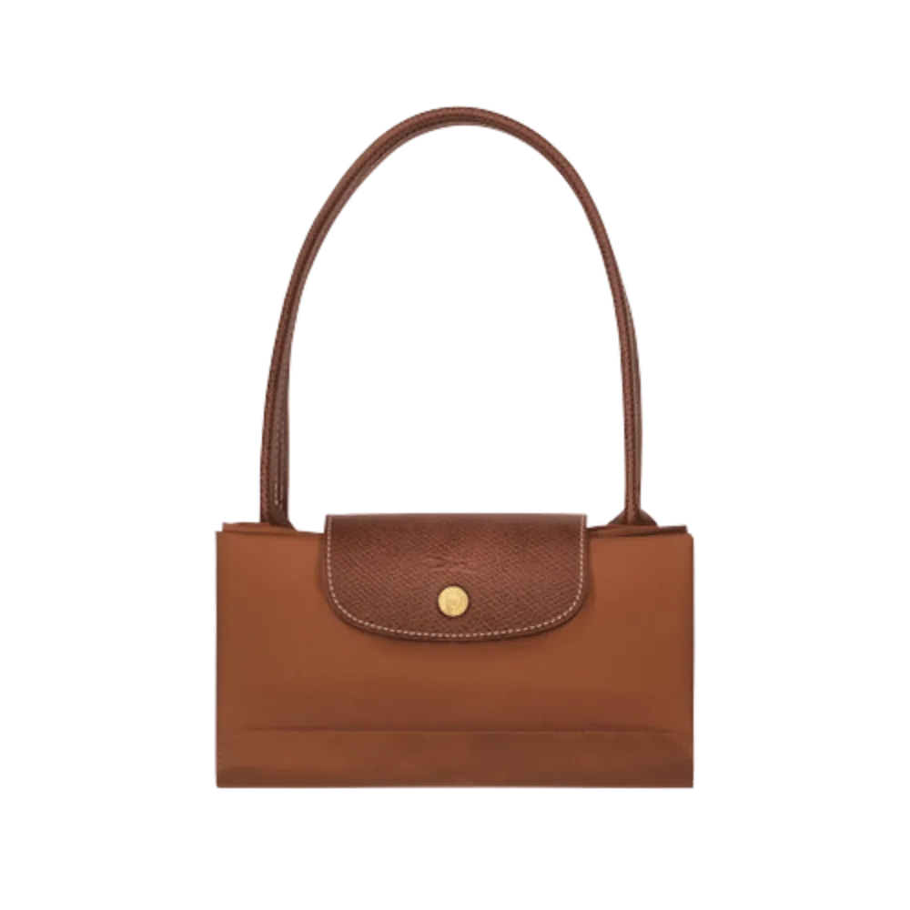 Longchamp Le Pliage Original L Tote bag Cognac - Recycled canvas