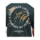 Gymshark Forged By Iron T-Shirt Extreme Oversized Fit Darkest Teal