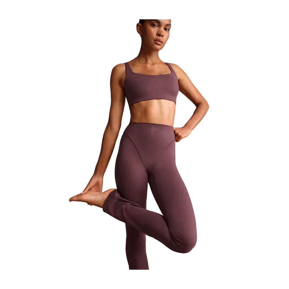 Nike X Skims Matte Women's High-Waisted V-Panel Straight Leggings CURRANT