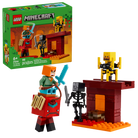 Lego The Nether Lava Battle