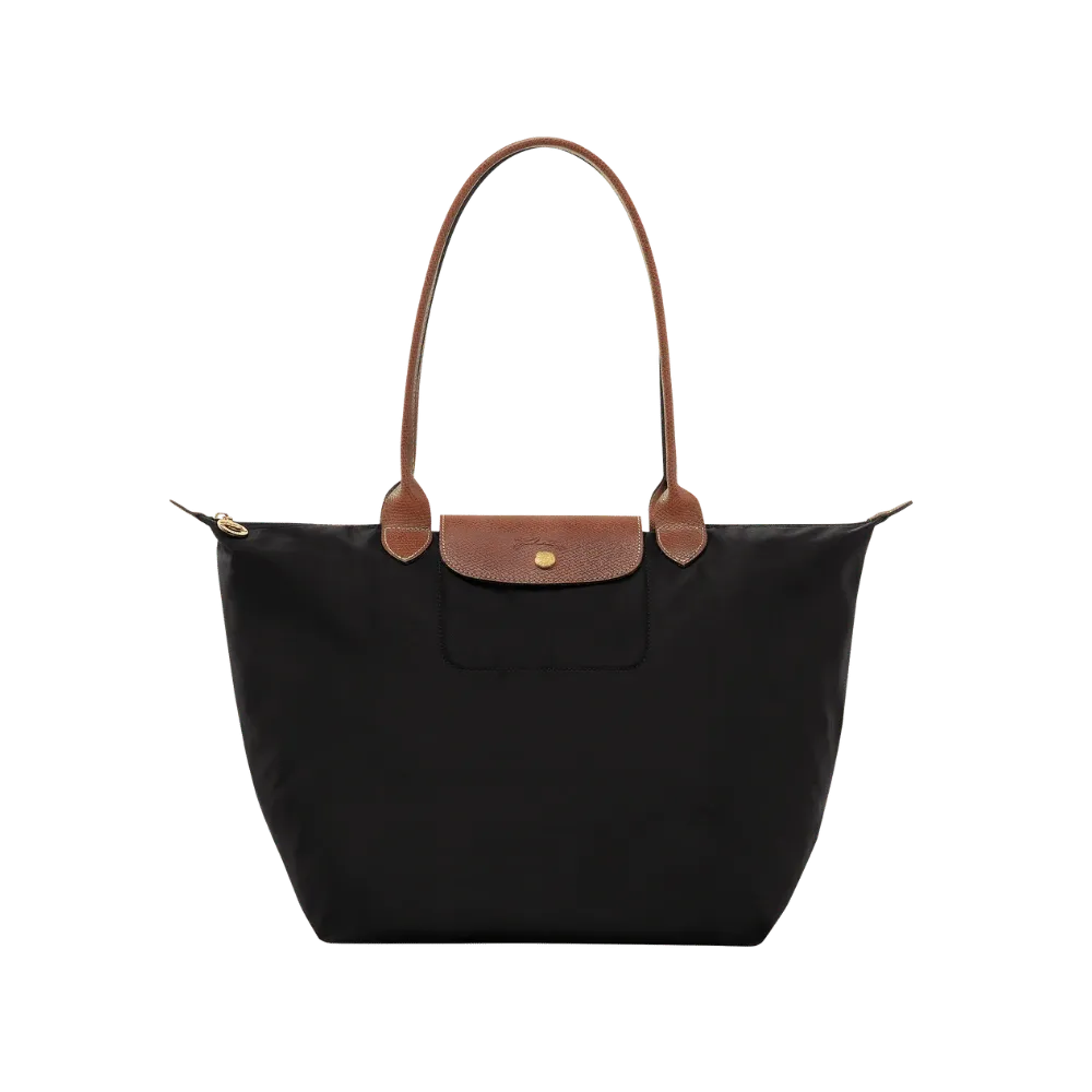 Longchamp Le Pliage Original L Tote bag Black - Recycled canvas