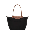 Longchamp Le Pliage Original L Tote bag Black - Recycled canvas