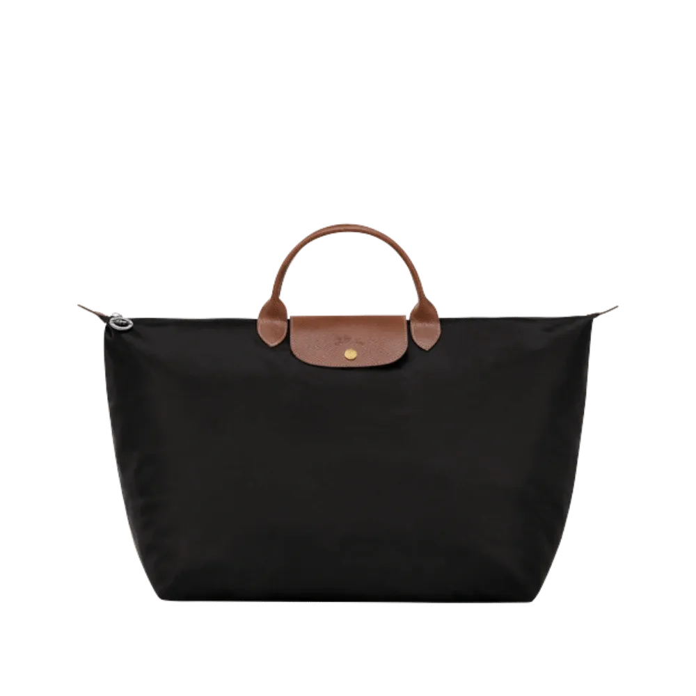 Longchamp Le Pliage Original L Travel bag Black - Recycled canvas
