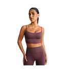 Nike X Skims Matte Women's Cami Longline Bra CURRANT