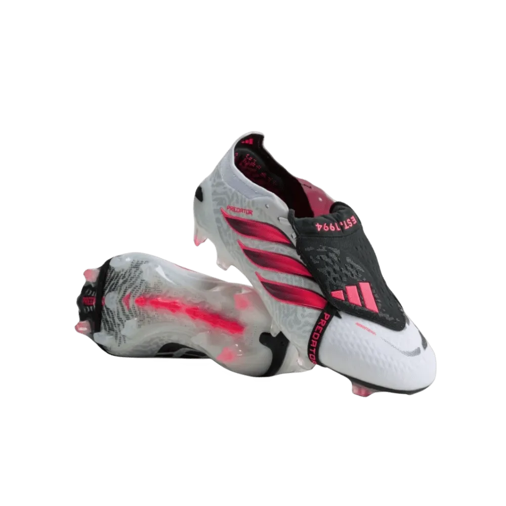 Adidas Predator Elite Fold-Over Tongue Firm Ground Soccer Cleats Cloud White