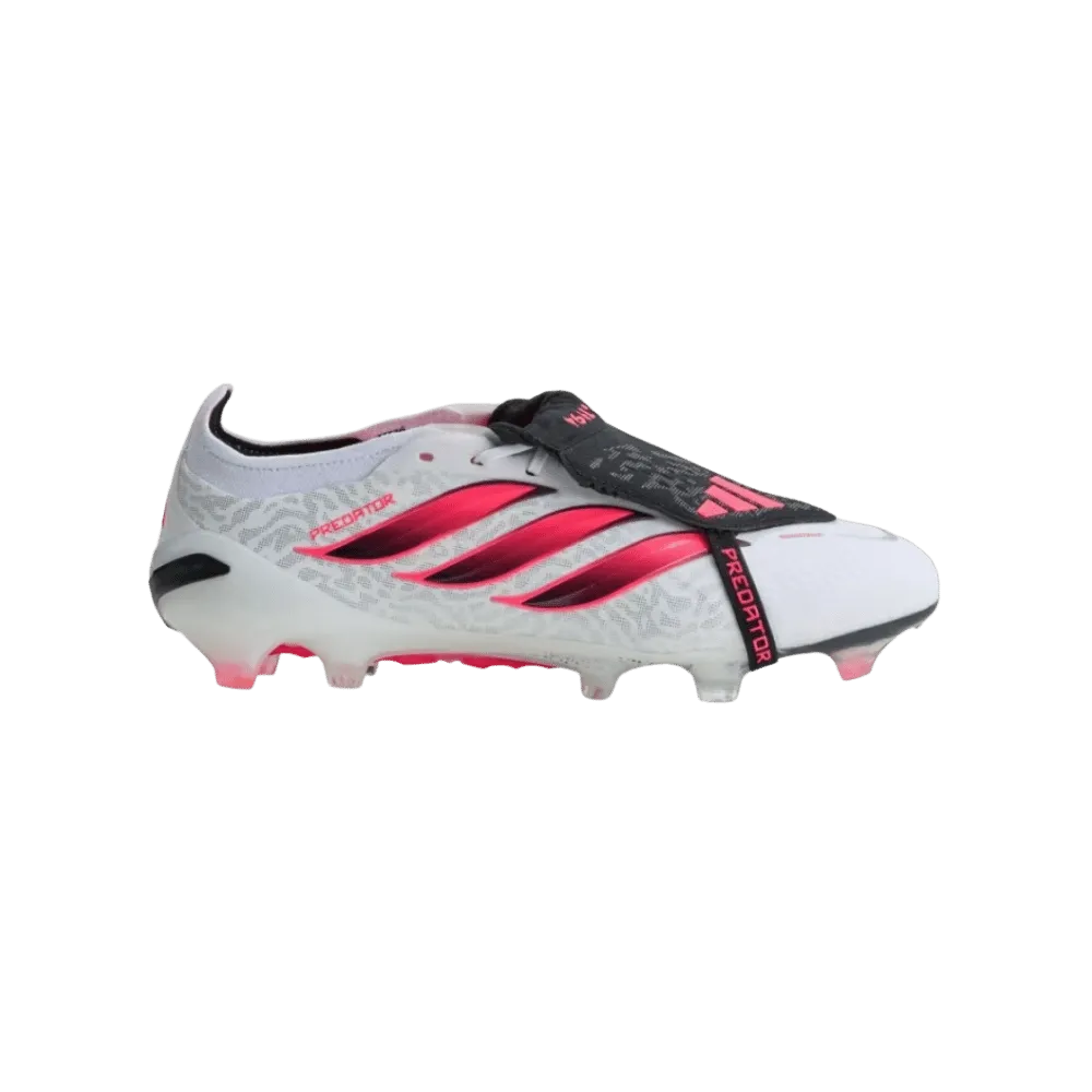 Adidas Predator Elite Fold-Over Tongue Firm Ground Soccer Cleats Cloud White