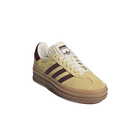 Adidas Gazelle Bold 'Almost Yellow Maroon'