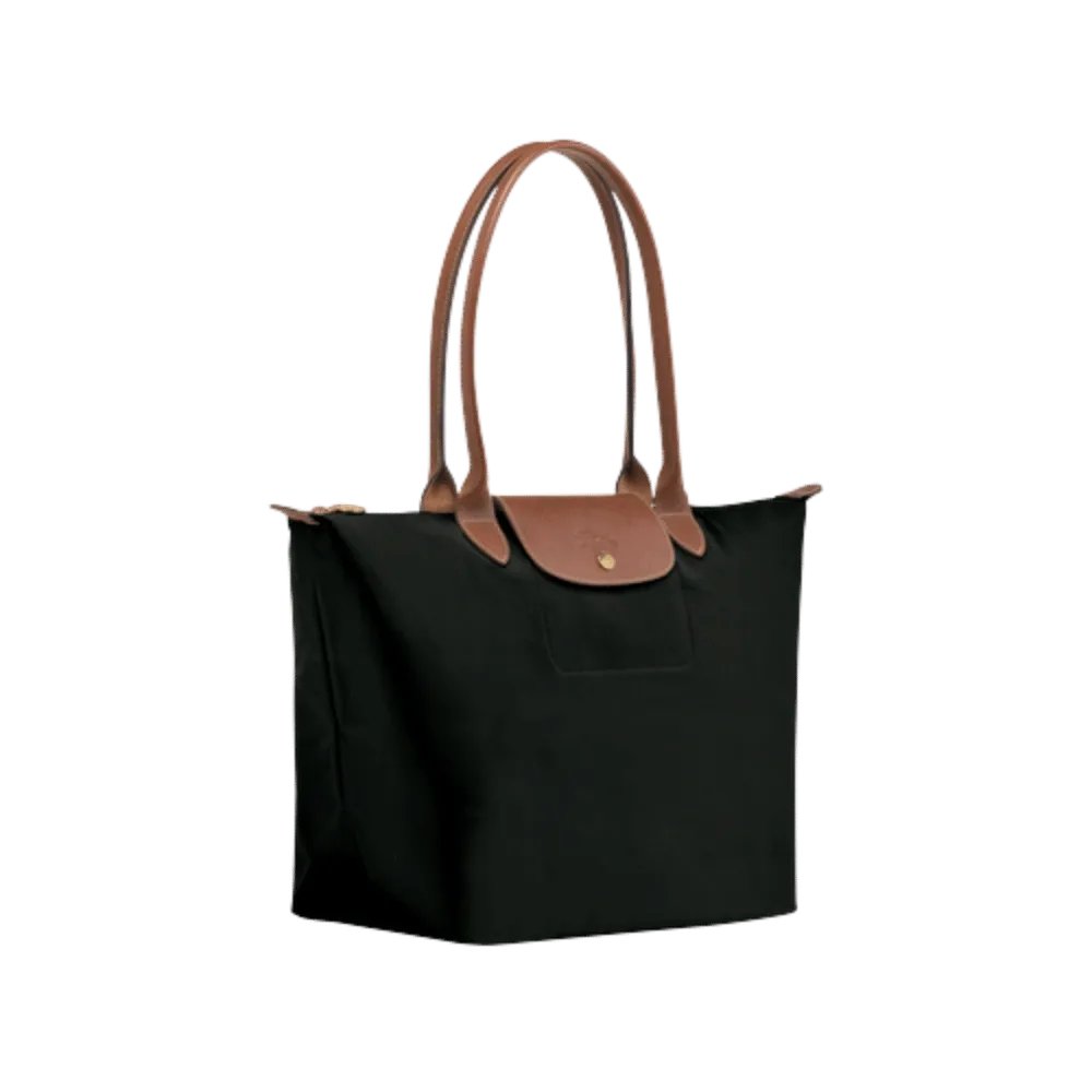 Longchamp Le Pliage Original L Tote bag Black - Recycled canvas