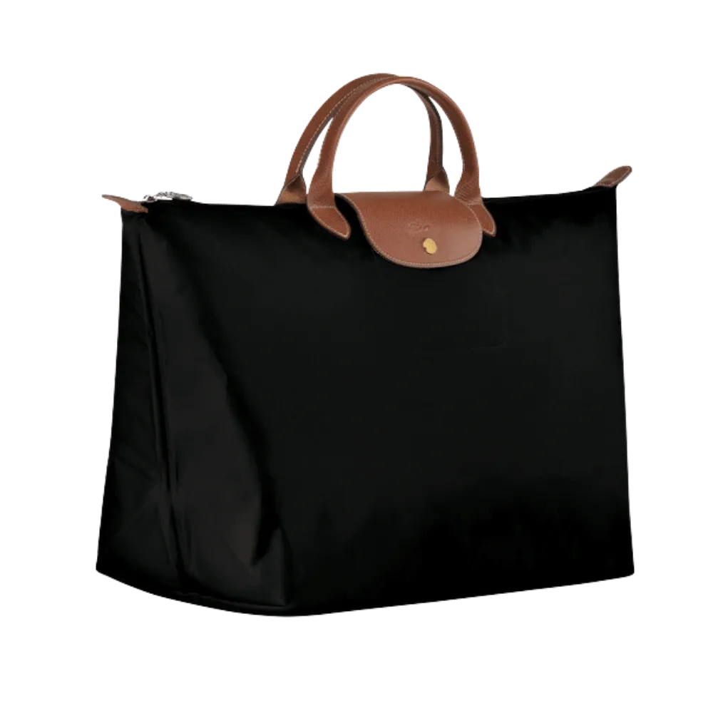 Longchamp Le Pliage Original L Travel bag Black - Recycled canvas