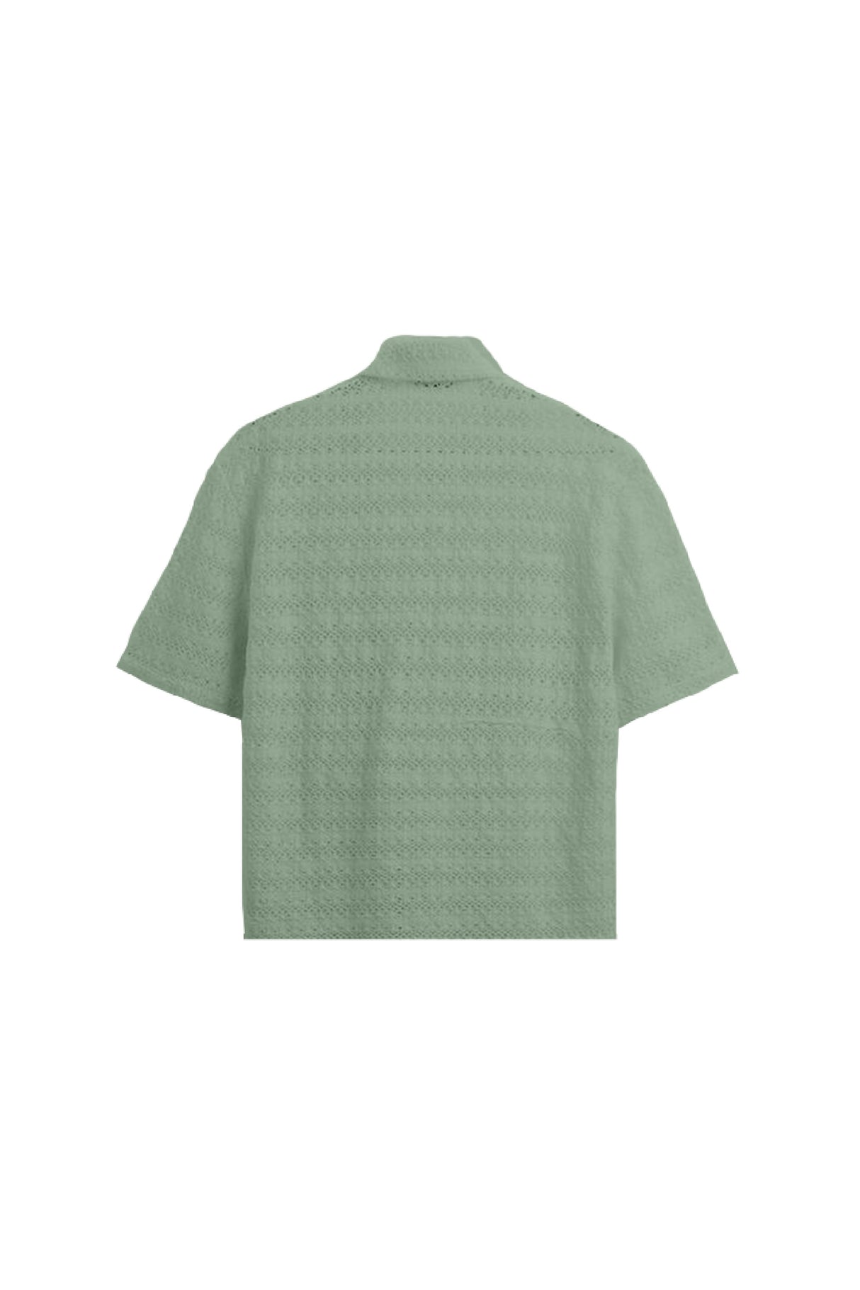 FEKKI SAGE CROCHET SHIRT