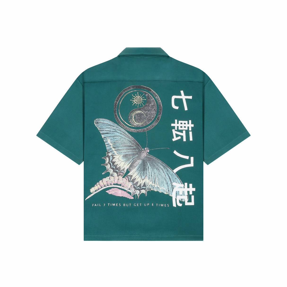 BUTTERFLY BLOSSOM SHIRT ( GREEN )