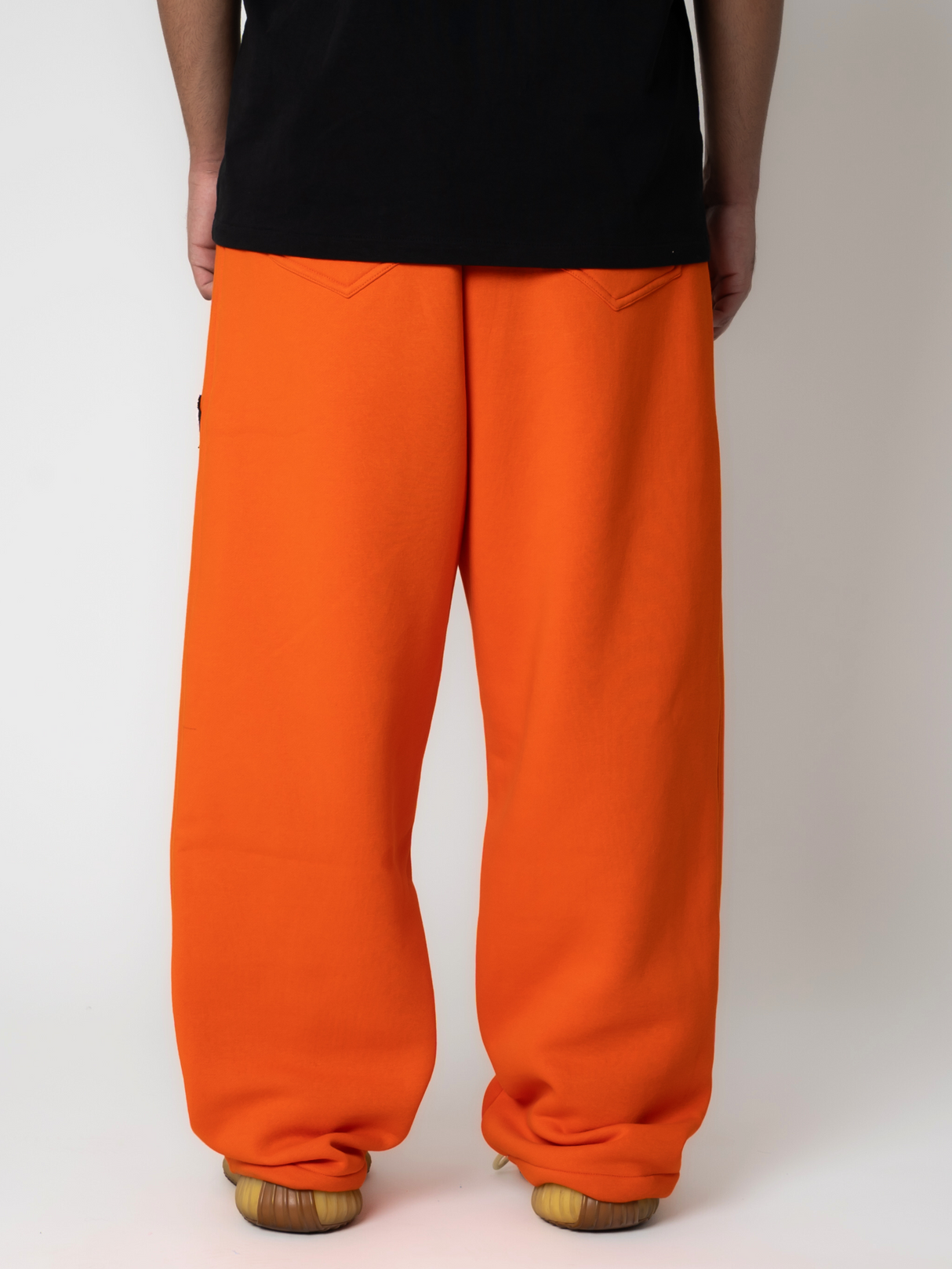 Orange Chainsaw Joggers