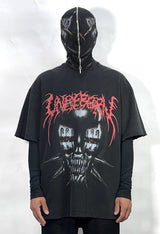 Hellraiser Printed Hood (upcycled 1/1)