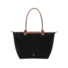 Longchamp Le Pliage Original L Tote bag Black - Recycled canvas