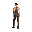 Nike X Skims Matte Women's High-Waisted V-Panel Straight Leggings DARK SEPIA