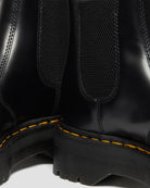Dr Martens Smooth Leather Platform Chelsea Boots - Black
