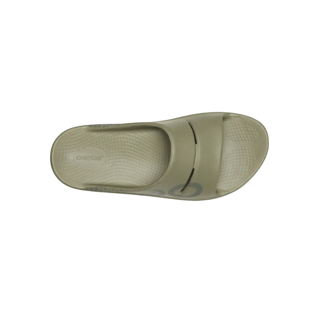 Oofos OOahh Sport Slide Sandal Foliage