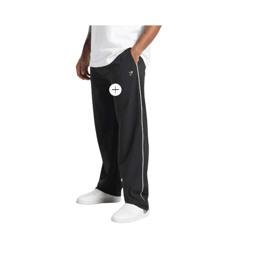 Gymshark Contrast Straight Leg Pant Black